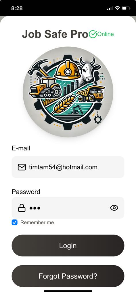Login Screen